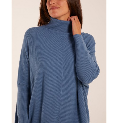 V Hem Longline Jumper