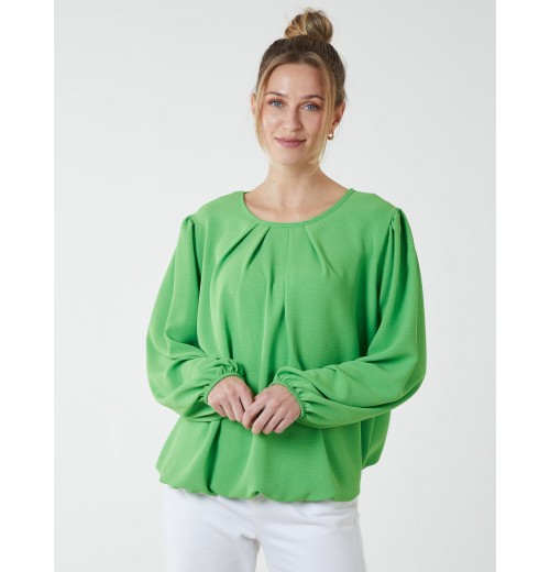 Elasticated Blouson Hem Blouse