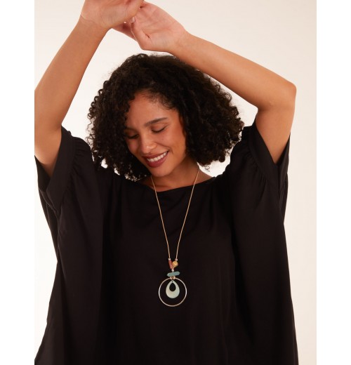 Oversize Necklace Top