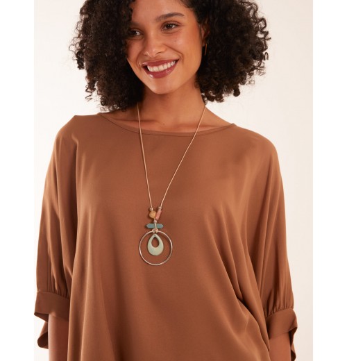 Oversize Necklace Top