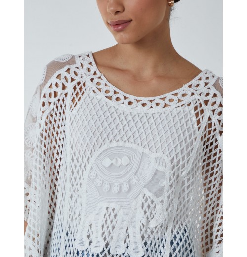 Crochet Elephant Poncho