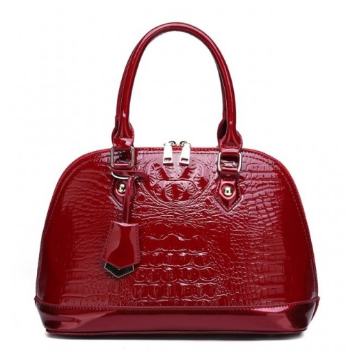 Croc Effect Handbag